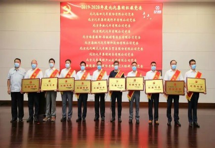 北汽财务党委连续三年荣获北汽集团“红旗党委”荣誉称号